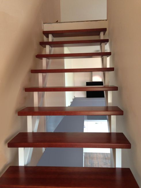 Treppen auf Stahlkonstruktion